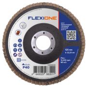 Круг шлифовальный 125*22 (P40) лепестковый Flexione