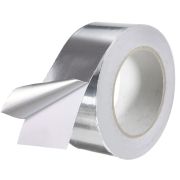 Лента Vior PROFI алюминиевая до 130°С, 60мкм, 50мм х 50м