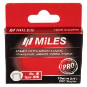 Скобы MILES тип 53 N3-10мм 1000шт