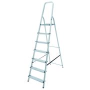 Стремянка Новая Высота алюминиевая односторонняя 7 ступеней
