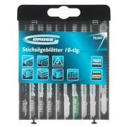 Набор полотен для лобзика GROSS 10шт