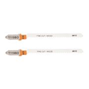 Пилки для лобзика FIT 2шт по дереву T119BO, криволинейный рез