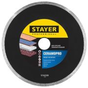 Диск алмазный STAYER 200х25,4мм Керамо сплошной