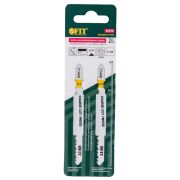 Пилки для лобзика FIT Т144D 2шт по дереву, быстрый рез 100х75мм