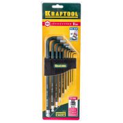 Набор KRAFTOOL Industrie ключи имбусовые 9пр.