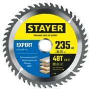 Диск пильный 235*32/30 48Т Stayer Expert точный рез, по дереву