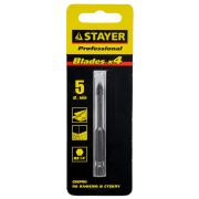 Сверло по кафелю, керамике, стеклу 5мм STAYER с четырьмя режущими лезвиями, HEX 1/4