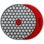 Круг алмазный гибкий шлифовальный ЗУБР 100мм, №100  АГШК абразивный, сухое шлифование