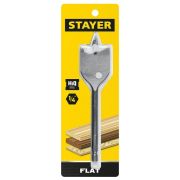Сверло по дереву STAYER FLAT перовое, d=40, L=152мм