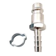 Разъемное соединение рапид FUBAG (штуцер)_елочка 6мм с обжимным кольцом 6х11мм