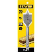 Сверло по дереву STAYER FLAT перовое, d=35, L=152мм
