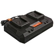 Зарядное устройство Sturm SBC20M 18В, 2x4.5Ач для двух батарей