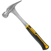Молоток-гвоздодер Denzel 560г цельнометаллическая двухкомпонентная рукоятка
