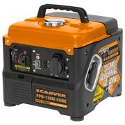 Электростанция CARVER PPG-1200I CUBE инвертор.(0,8кВт, 12 кг)
