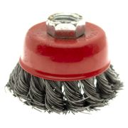 Щетка Pegatec чашечная 65мм М14 торцевая витая для УШМ