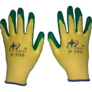 Перчатки XINGYU 308 одинарный латексный облив