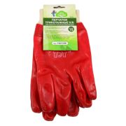 Перчатки Дед Банзай разм.10 х/б с ПВХ покрытием, полный двустороний облив