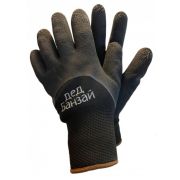 Перчатки Дед Банзай утепленные, двухслойные, акриловые