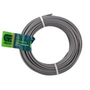 Леска Сибртех 2,4мм 15м круглая, армир. алюминием