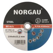 Круг зачистной 230*6,0-22,2 Norgau