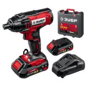 Шуруповерт аккум. ЗУБР ГВЛ-255-22 удар. (18В, 250Нм, 2 АКБ)