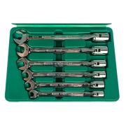 Набор комбинированных ключей SATA CR-V 6пр 10-19мм пластик кейс