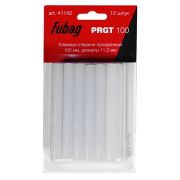 Стержни FUBAG PRGT100 11,2*100мм 12шт прозрач.