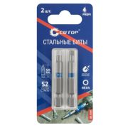 Биты CUTOP Profi стальные HEX4, 50 мм (2шт)