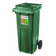 Контейнер мусорный GRINDA MK-120 (120л, 550х480х997мм, колеса, крышка, пластик, 7,3кг)