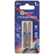 Биты CUTOP Profi стальные TORX T30, 50 мм (2шт)