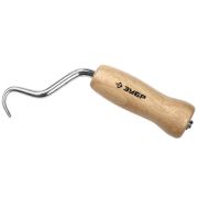 Скручиватель ЗУБР «МАСТЕР» проволоки, крюк из нерж.стали, буковая рукоятка