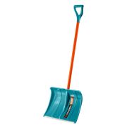 Лопата снеговая GRINDA PROLine FIBER-500 500 мм пласт. с алюм. планкой, особопрочный легкий черенок