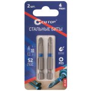 Биты CUTOP Profi стальные PZ3, 50 мм (2шт)
