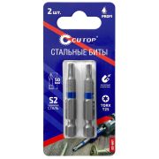 Биты CUTOP Profi стальные TORX T25, 50 мм (2шт)