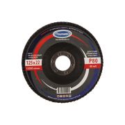 Круг шлифовальный лепестковый торцевой Цунами МИ 125*22 (Р 80)