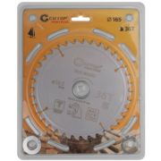 Диск пильный 165х1,3/2,0х30/25,4/20/16мм 36Т, CUTOP Profi plus по дереву с тефлоновым покрытием