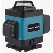 Нивелир лазерный ProfiPower NL-7016G (16лучей,зелён.,Li-ion)