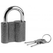 Замок STAYER «MASTER» навесной, металлический корпус, с закаленной дужкой, в коробке, 60мм