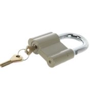 Замок STAYER «MASTER» навесной общего применения, дисковый механизм секрета, 75мм