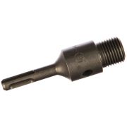 Державка ЗУБР SDS+, M22, L100мм для бур. коронок, конусное крепление центр. сверла