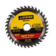 Диск пильный 190*1,4*30 36Т Stayer Master Opti Line оптимальный рез