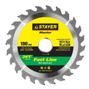 Диск пильный 190*2,4*30 Z24 Stayer Master Fast Line быстрый рез