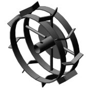 Грунтозацепы (пара) к м/к  д. 330мм, ширина  80мм, втулка 30мм, 2 обода