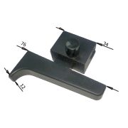 Выключатель (№256) подходит для УШМ DWT 180WS