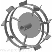 Грунтозацепы (пара) к м/к д. 340мм, ширина  100мм, втулка 30мм, 2 обода