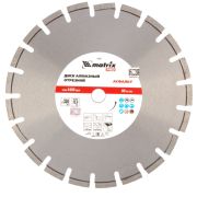 Диск алмазный Matrix PRO Асфальт 350*25.4 сухой/мокрый рез