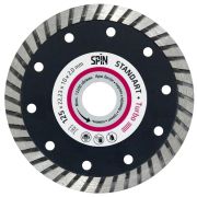 Диск алмазный сплошная кромка 230х22.23х10x2.6 мм SPIN сухой рез