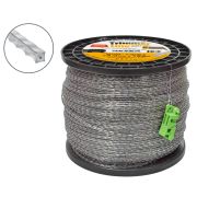 Леска Rezer 3,0мм DUO-TWIST 168м круч. квадрат
