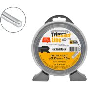 Леска Rezer 3.0мм DUAL-CUT  15м кругл.