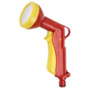 Пистолет GRINDA P-S поливочный пластиковый душевой, курок спереди